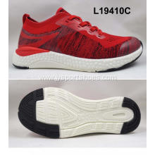 Breathable sneakers knit mesh running sport shoes